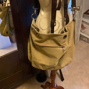Canvas oversized bag